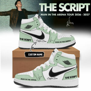 The Script Man In The Arena Tour 2026 2027 Signature Sneakers Official Fan Edition