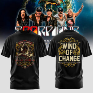 Scorpions Coming Home World Tour 2026 Tour Merchandise T-Shirt Gifts For Fans