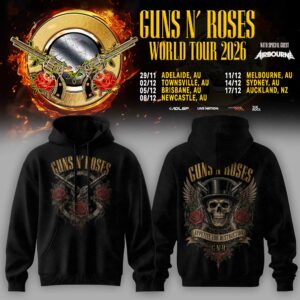 Guns N Roses World Tour 2026 Premium Hoodie Collection