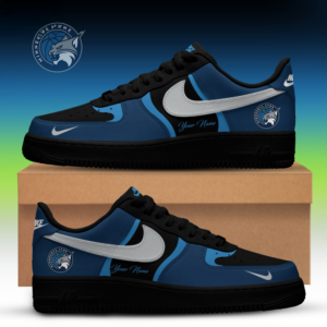 Minnesota Lynx Back To Black Custom Air Force Sneakers Collection