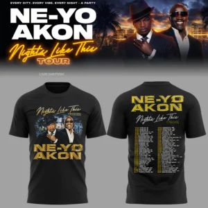 Nights Like This Tour 2026 Premium Concert Graphic Shirt Official Fan Collection