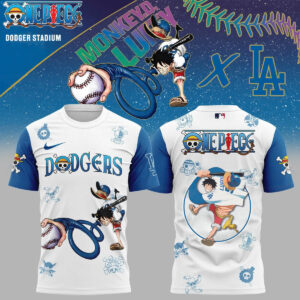Los Angeles Dodgers One Piece Night Fan T-Shirt