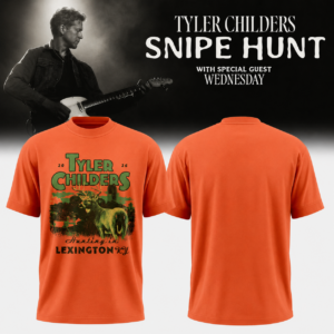 Tyler Childers Snipe Hunt 2026 Tour T-Shirt Hunting In Lexington Ky Graphic Tee Country Music Concert Fan Shirt Gift