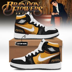 Brandon Flowers On Tour 2026 Collector Fan Sneakers Limited Edition Merchandise