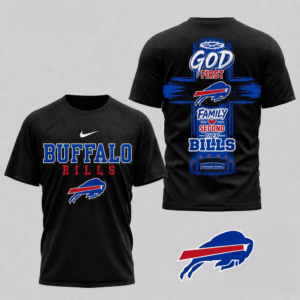 Buffalo Bills Nfl Faith Family Team Pride 3D Football Fan Shirt Christian Sports Collection Gift For Fans