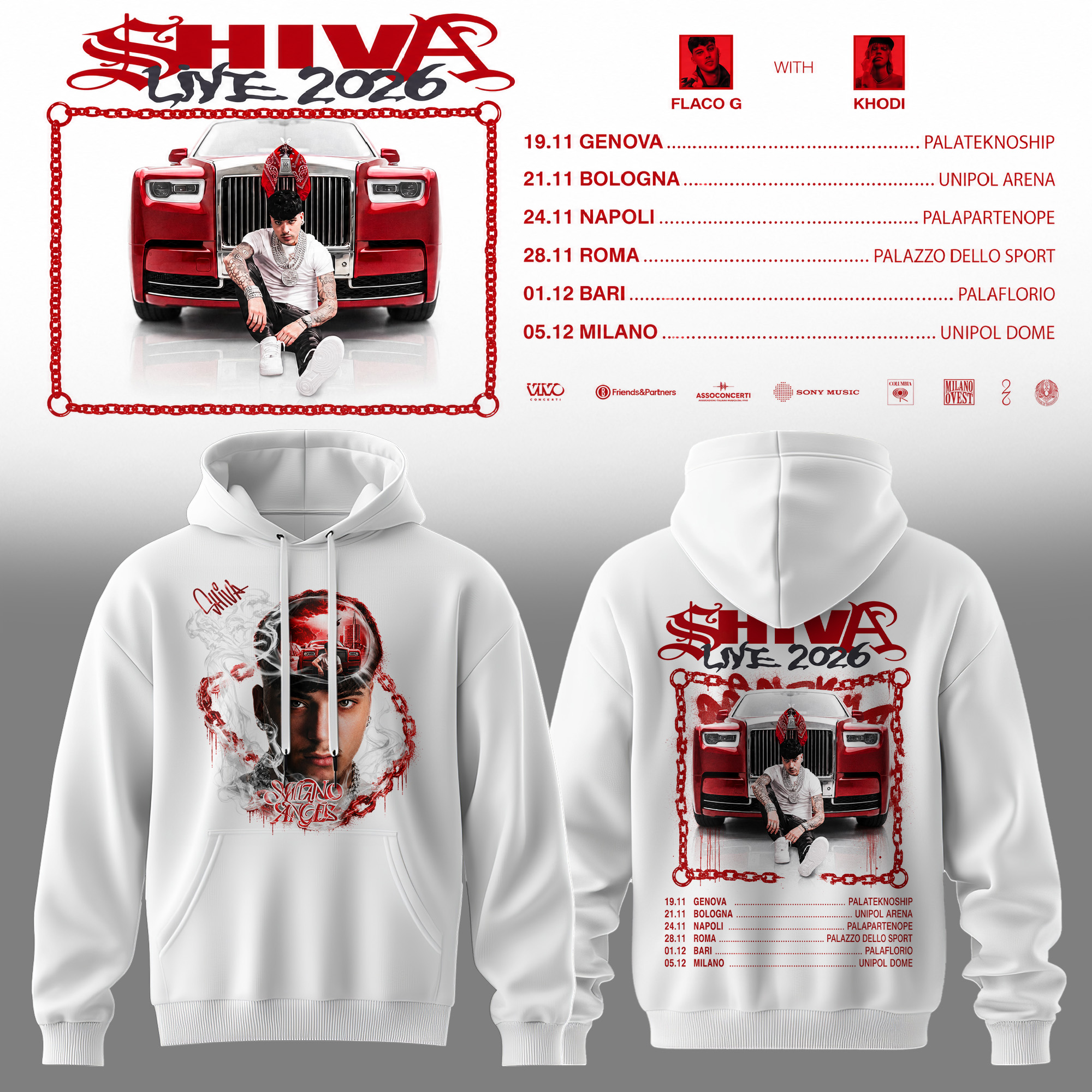 Shiva Live 2026 Limited Edition Hoodie Gifts For Fans
