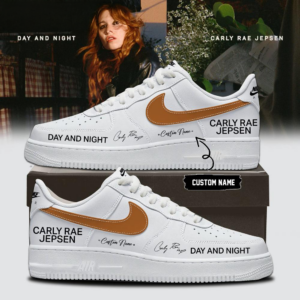 Carly Rae Jepsen Day And Night Album 2026 White Air Force 1 Sneaker Collection