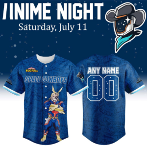 Sugar Land Space Cowboys Anime Night 2026 Baseball Jersey