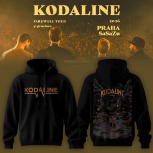 Kodaline Farewell Tour 2026 Vintage Washed Collector Hoodie