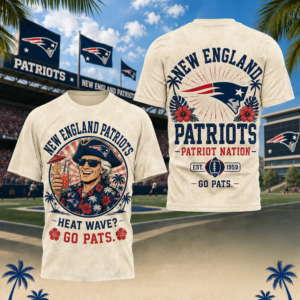 New England Patriots Nfl Summer Lifestyle 3D Shirt