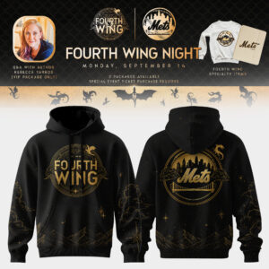 Fourth Wing Night X Mlb 2026 Official Hoodie Edition Ii