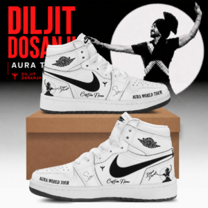 Diljit Dosanjh Aura World Tour 2026 Limited Edition Sneakers Official Merchandise