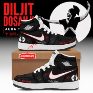 Diljit Dosanjh Aura World Tour 2026 Exclusive Limited Sneakers Fan Merchandise