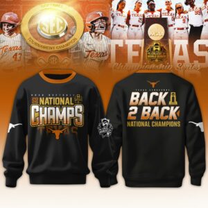 Texas Longhorns Softball 2026 Womens College World Series Premium Sweatshirt