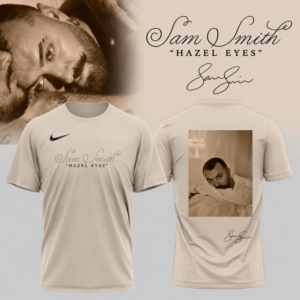 Sam Smith Hazel Eyes Album 2026 Concert Merchandise T-Shirt