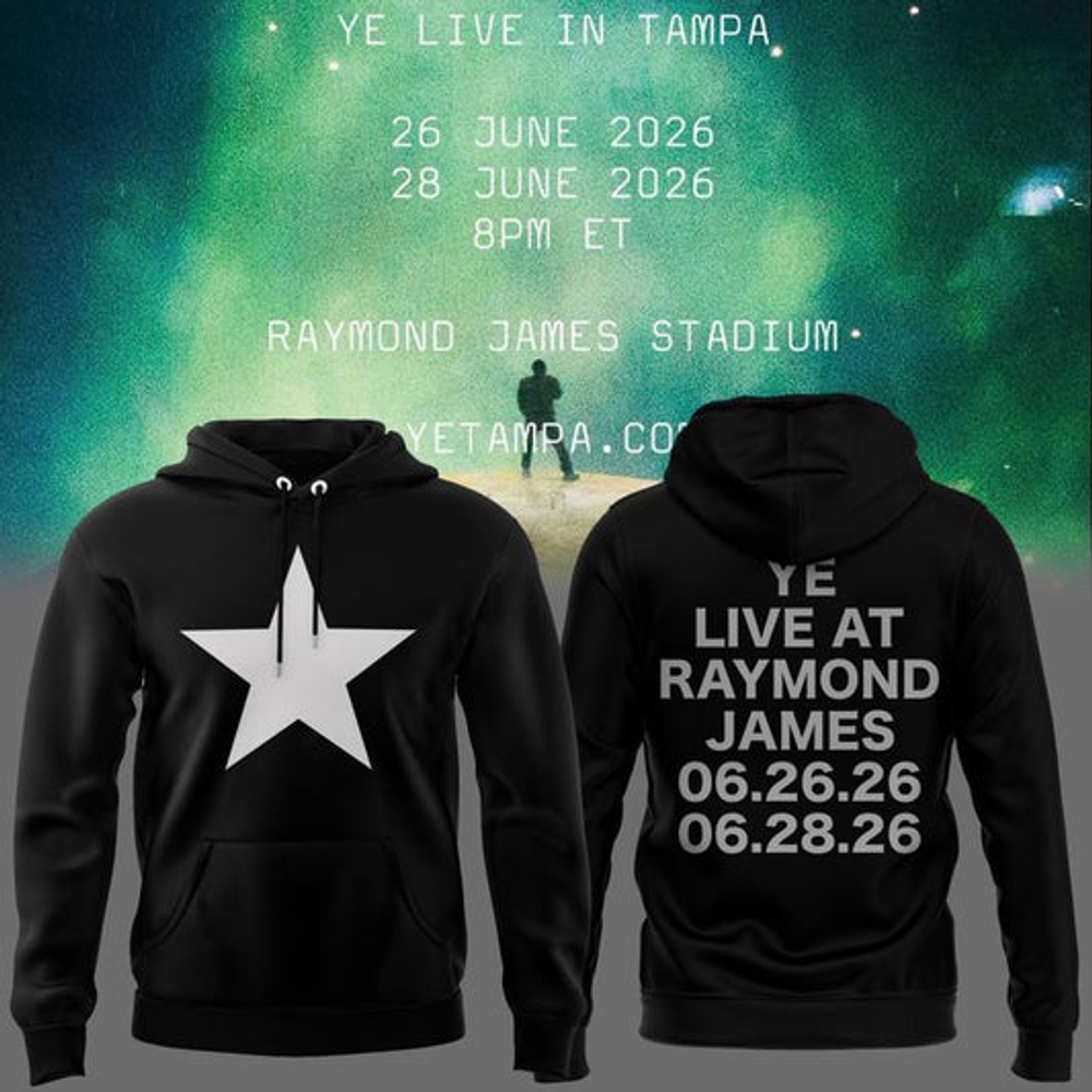 Ye Live Concert Tour Raymond James Stadium Tampa 2026 Premium Hoodie