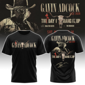 Gavin Adcock Steer Skull Distressed Fleece Graphic T-Shirt Collection