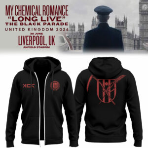 My Chemical Romance The Black Parade Tour 2026 Limited Zip Hoodie Collection