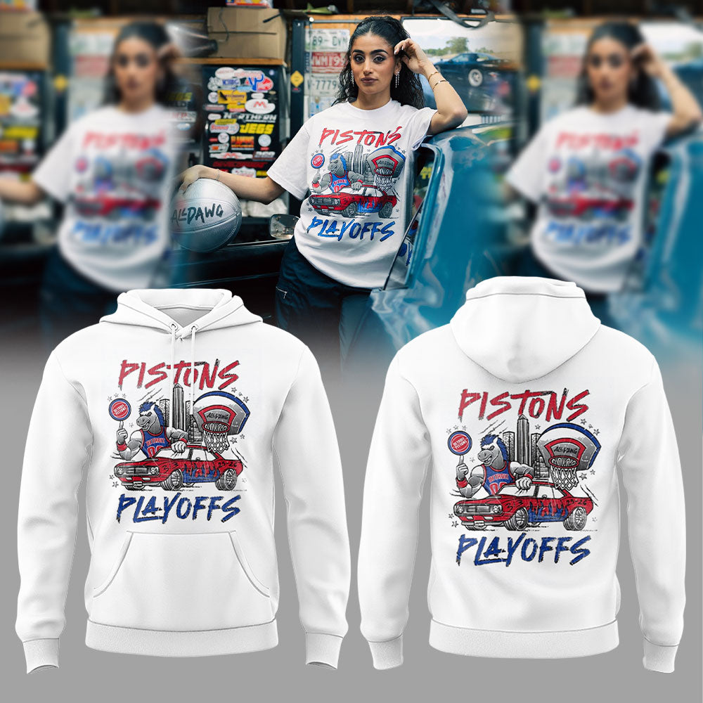 Detroit Pistons Bringing More Excitement To The Playoff Race 2026 Hoodie