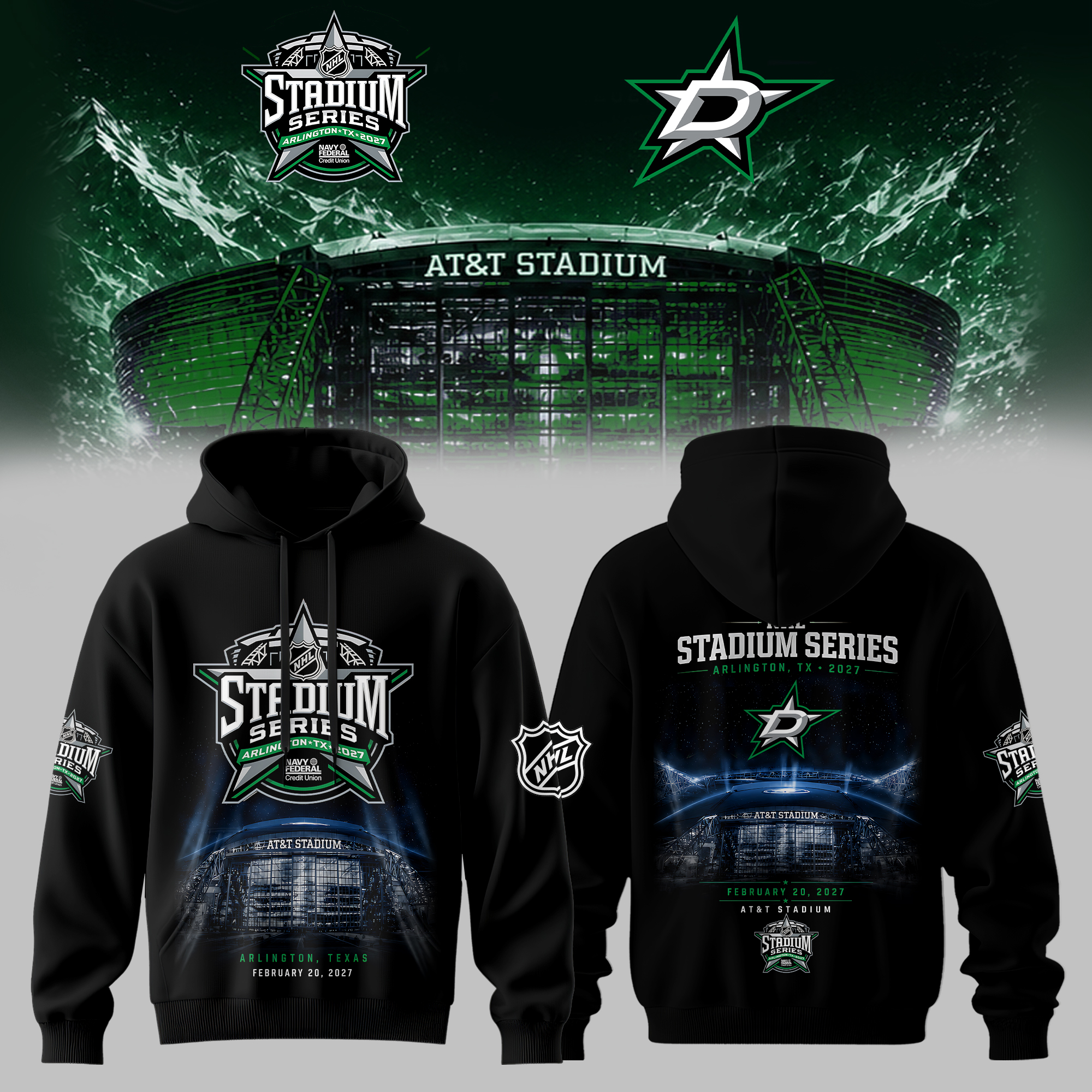 Dallas Stars Stadium Series 2027 Special Edition Hoodie Gifts For Fans