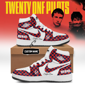 Twenty One Pilots 2026 Shows Signature Concert Sneakers Premium Fan Merchandise
