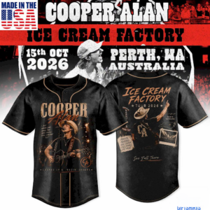 Cooper Alan Ice Cream Factory Limited Baseball Jersey Gift Collection