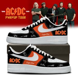 Acdc Power Up Tour 2026 Official Signature Sneakers Collector Edition