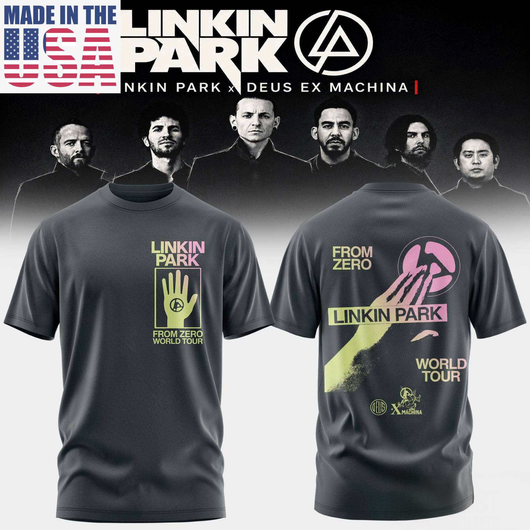Linkin Park World Tour Collector Edition Fan T-Shirt