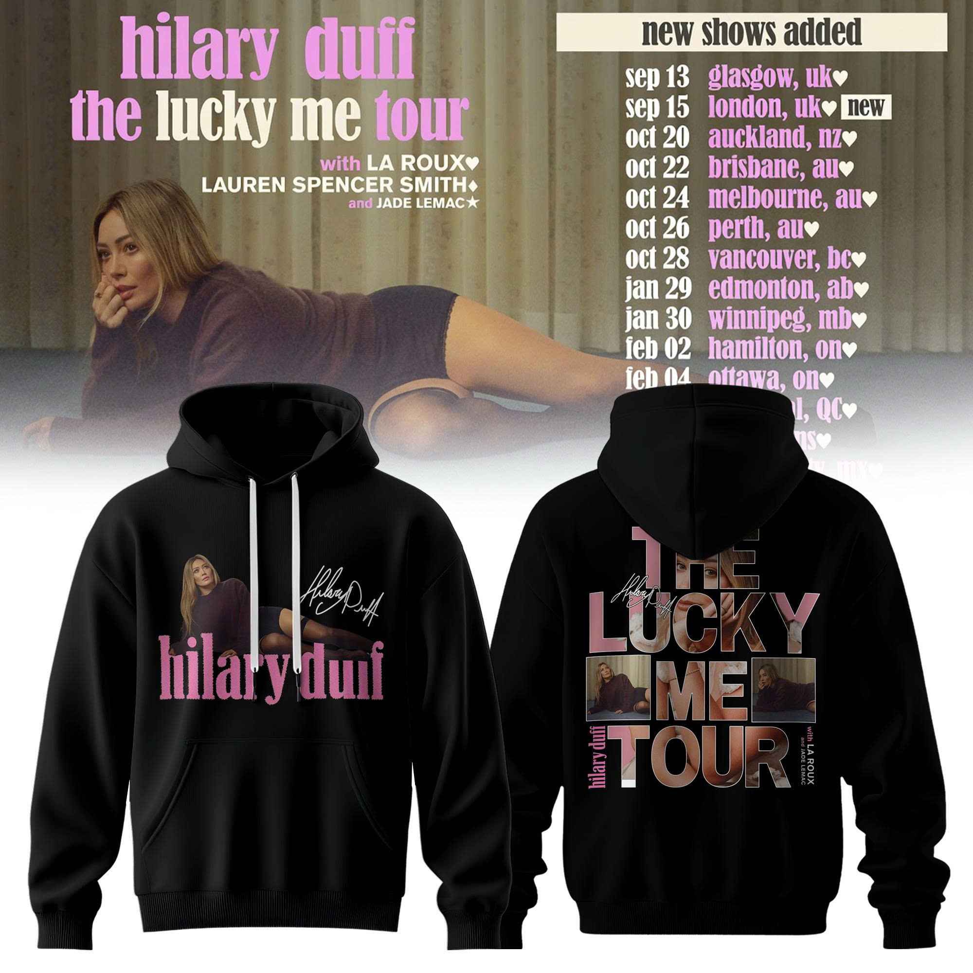 Lucky Me Tour Hoodie Volume 3 Collector Collection