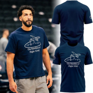 Washington Wizards Flight 5342 Tribute T-Shirt