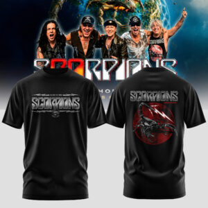 Scorpions Coming Home World Tour 2026 Limited Edition T-Shirt Gifts For Fans