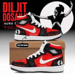Diljit Dosanjh Aura World Tour 2026 Premium Performance Sneakers Official Tour