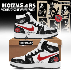 Foo Fighters Take Cover Tour 2026 Limited Black Air Jordan 1 Collector Collection