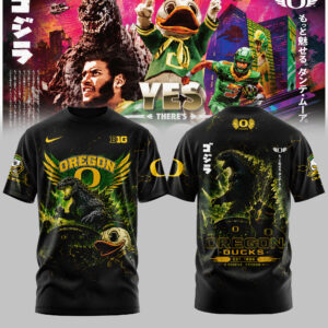 Oregon Ducks X Godzilla Japanese Monster Fan T-Shirt
