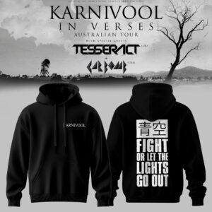 Karnivool In Verses Australian Tour 2026 Collector Hoodie Collection