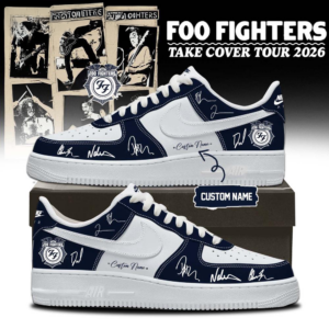 Foo Fighters Take Cover Tour 2026 Signature Air Force 1 Sneaker Collection