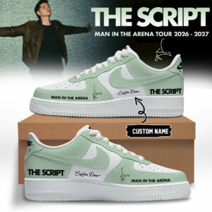 The Script Man In The Arena Tour 2026 2027 Premium Music Fan Sneakers