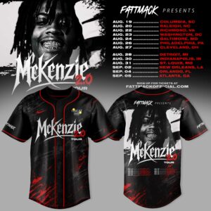 Mckenzie 2.0 No Mercy Tour Collector Baseball Jersey