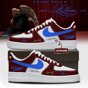 Isaiah Falls Lvrs Paradise Side B Tour 2026 Red Air Force 1 Premium Edition