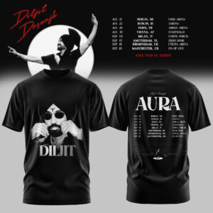 Aura World Tour 2026 Europe Uk Official Tour Collection T-Shirt