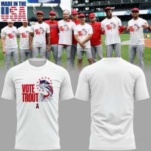 Los Angeles Angels Vote Trout 2026 Premium Fan T-Shirt Collection