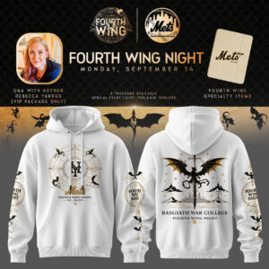 Fourth Wing Night X Mlb 2026 Official Hoodie Edition