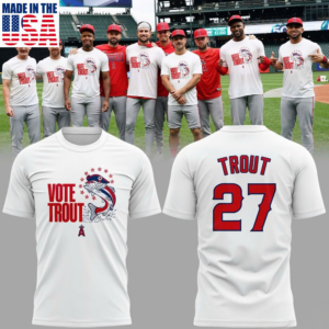 Los Angeles Angels Vote Trout 2026 Limited Fan T-Shirt Gift Collection