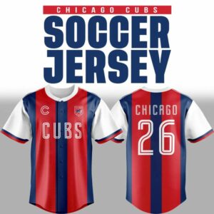 Chicago Cubs Us Soccer 2026 Limited Edition Baseball Jersey