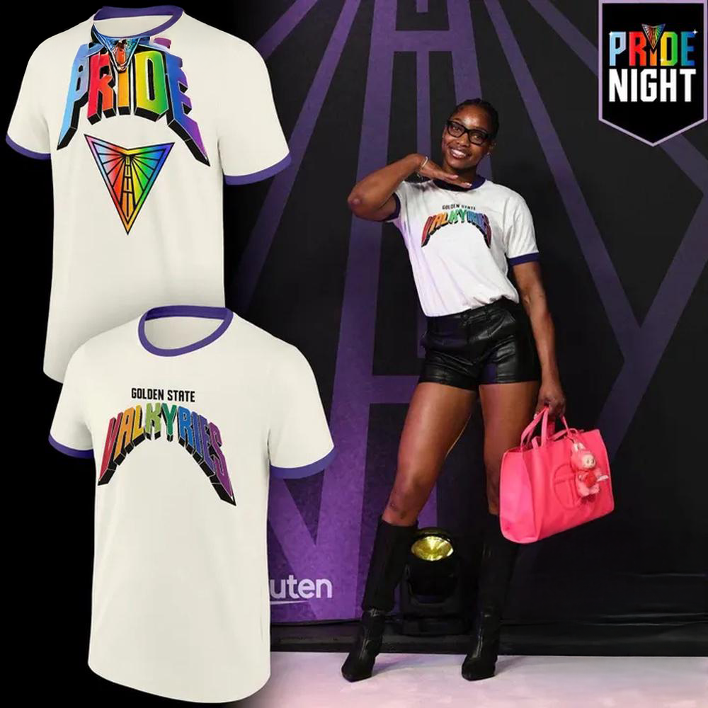 Golden State Valkyries Pride Night Graphic T-Shirt
