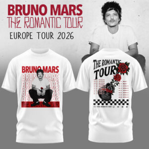 Bruno Mars Live Performance Concert T-Shirt