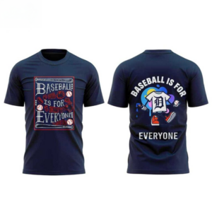 Detroit Tigers Baseball Is For Everyone T-Shirt