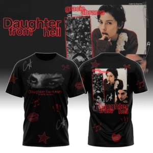 Gracie Abrams Daughter From Hell Album Graphic T-Shirt
