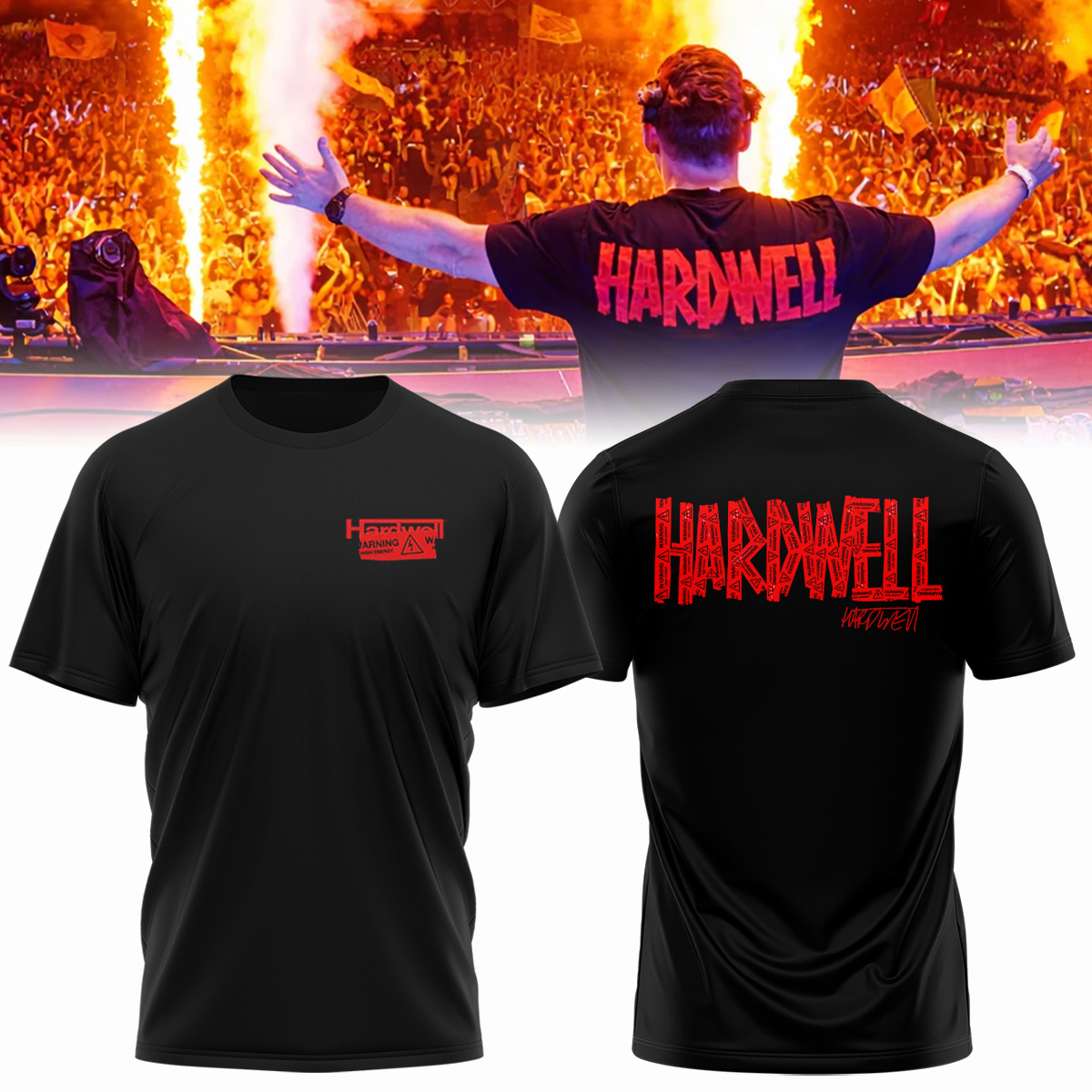 Hardwell Music Festival Graphic T-Shirt
