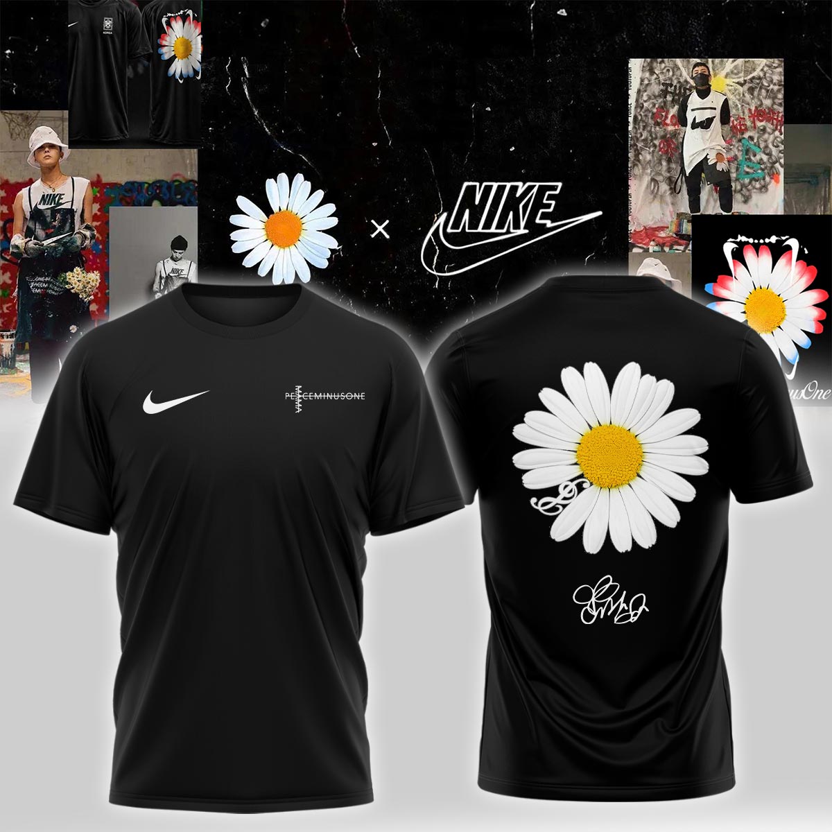Gdragon Peaceminusone Premium Graphic T-Shirt